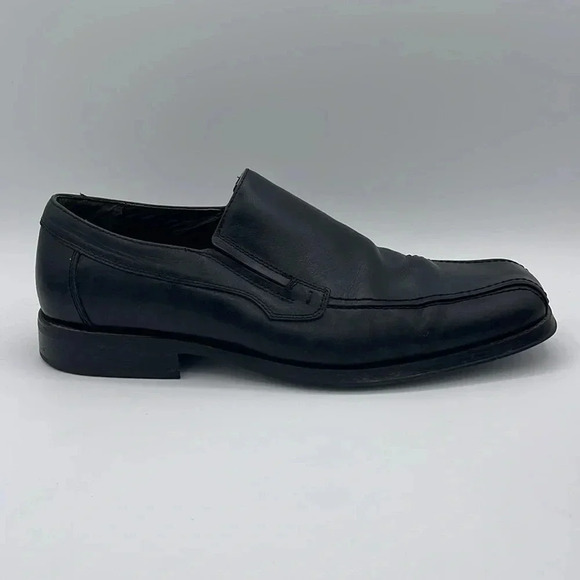 Natha Studio Leather Slip On Loafers, black - Picture 3 of 11